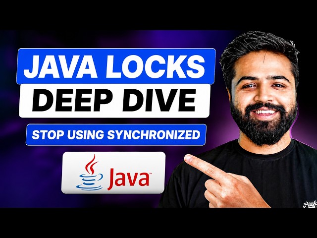 Java Locks | ReentrantLock, ReadWriteLock, StampedLock, Semaphore & Condition | Java Full Course #53