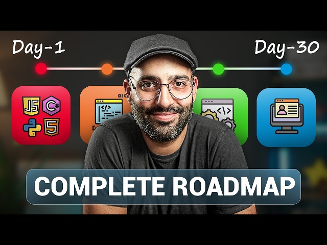 The 30-Day Coding Roadmap for Beginners (Start Here)