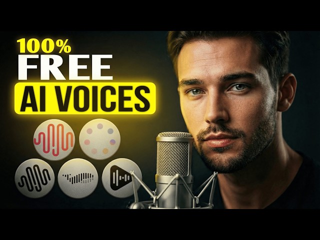 6 Best FREE AI Voice Generators in 2026 | Unlimited Text to Speech