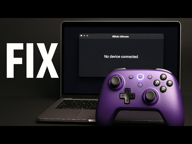 How To Fix 8BitDo Ultimate Software Not Recognising Controller