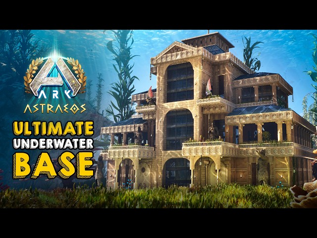 Base submarina definitiva todo en uno | Tutorial de construcción | ARK: Survival Ascended