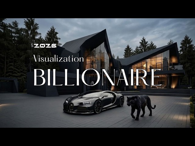 BILLIONAIRE LIFESTYLE Visualization | Alpha Waves Subconscious Programming 🧠