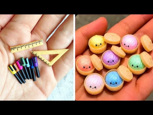 10 Easy craft ideas/ miniature craft /Paper craft/ how to make /DIY/school project/Mukta Art & Craft