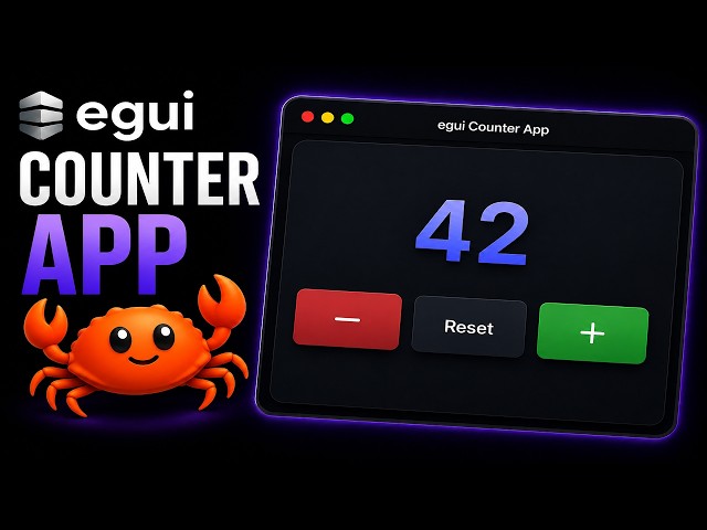 egui Counter App 🦀