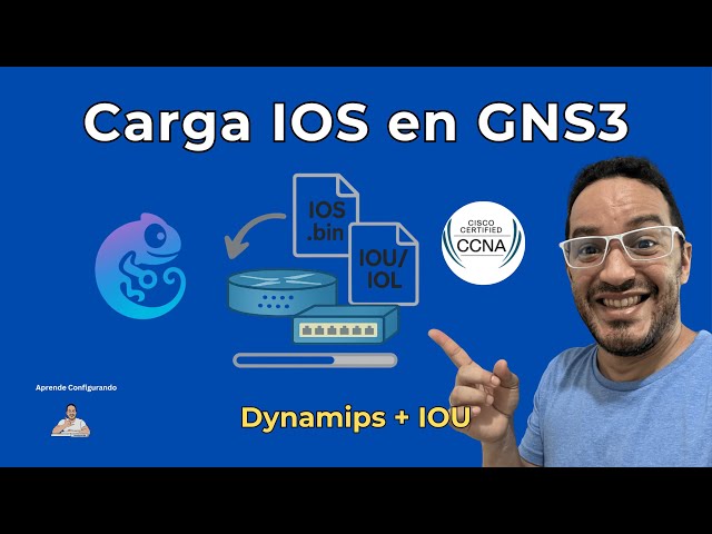 Cómo Cargar imágenes Cisco IOS en GNS3 (Dynamips e IOU/IOL) | Paso a paso