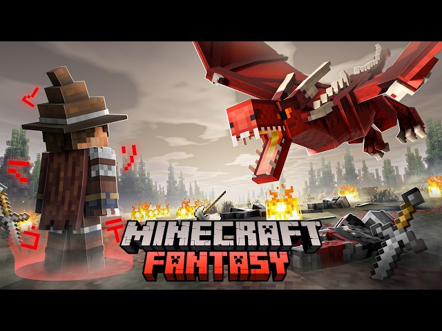 Can 100 Players Survive Fantasy Minecraft?