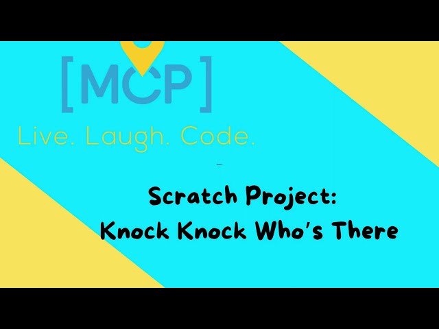 Build a Knock-Knock Joke in Scratch 😂 | Fun Block Coding for Kids