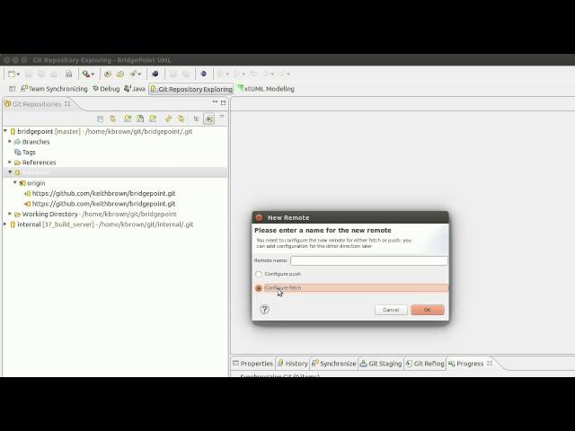 Collaborating with Github Forks using eGit