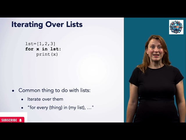 Lecture 27: List Iteration in Python: A Deep Dive into Sequential Element Access| Algorithm Design