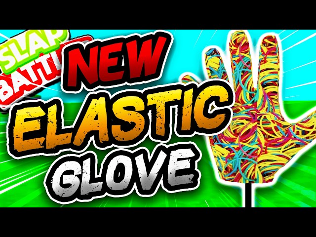 New ELASTIC Glove🧶 & HOW TO EASILY GET IT!! - Slap Battles Roblox