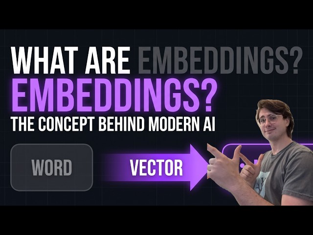 What Are Embeddings? The Idea Behind Every AI Application