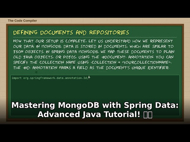 Master MongoDB with Spring Data in Java! 🚀 Advanced Tutorial 2024 🔥