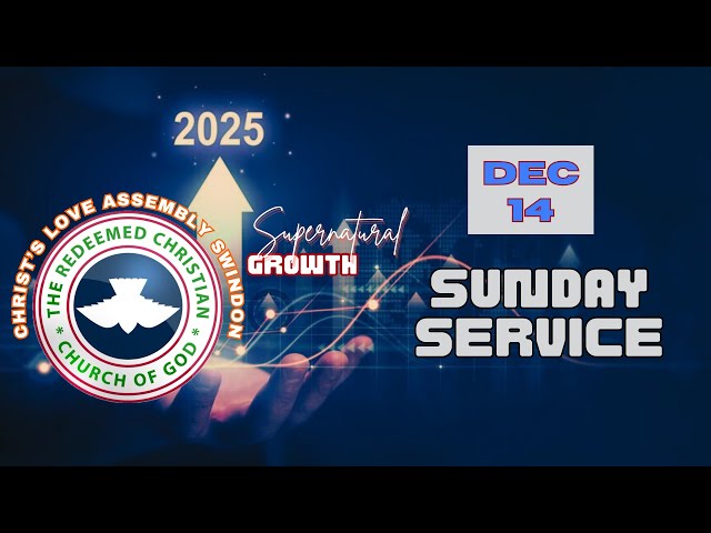 RCCG CLA Sunday Service| 14th Dec 2025