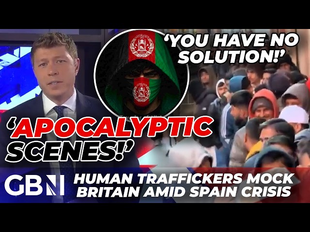 Human traffickers MOCK Burnham Britain amid migrant INVASION in Spain - 'You have no solution!'