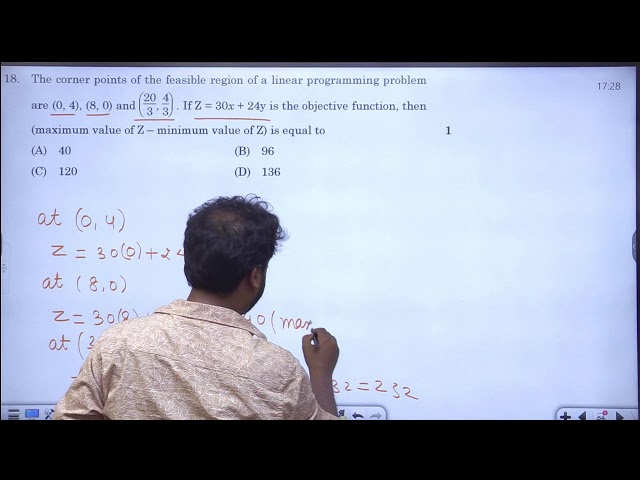 LINEAR PROGRAMMING part 2 | 12th Maths  | LIVE | 2025 Boards | INPHYSICS