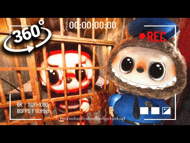 LABUBU PRISON BREAK in VR 360° HIDDEN CAMERA | PopMart Animation Movie!!!