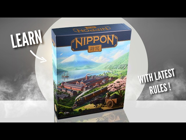Nippon: Zaibatsu | Solo Playthrough & Tutorial (Learn to Play)