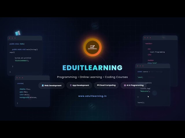 🎓 Learn Coding with EDUITLEARNING | Web, App Development & AI Courses #programming #codingconcepts