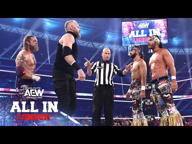Cage & Cope vs The Young Bucks: TAG TEAM DREAM MATCH! | AEW All In: London