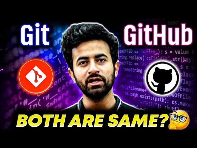 What is the Difference Between GIT and GIThub??🤔😲What is GIT and What is GIThub!!