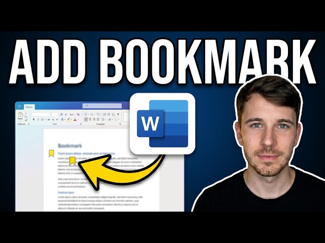 How to Add a Bookmark in Microsoft Word (Easy Tutorial)