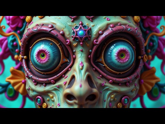 Green Stuff – Psytrance Edit Visual | Leonardo Lira – Viaje Astral Vol. 1