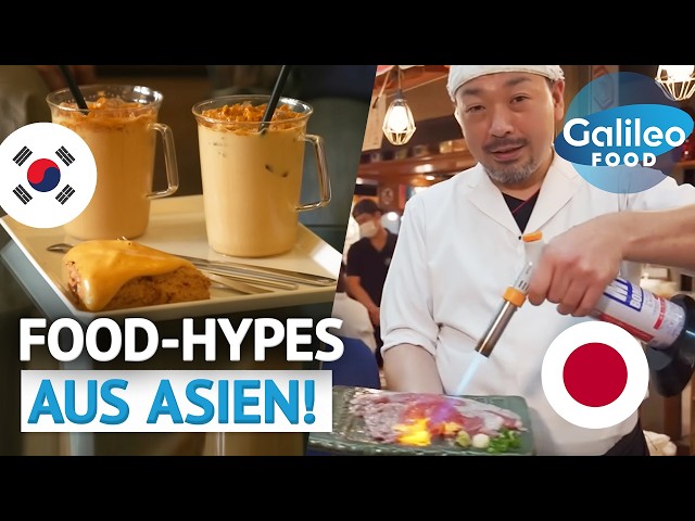 Fleisch-Sushi & Dalgona: Dafür stehen in Asien alle Schlange | Galileo Food