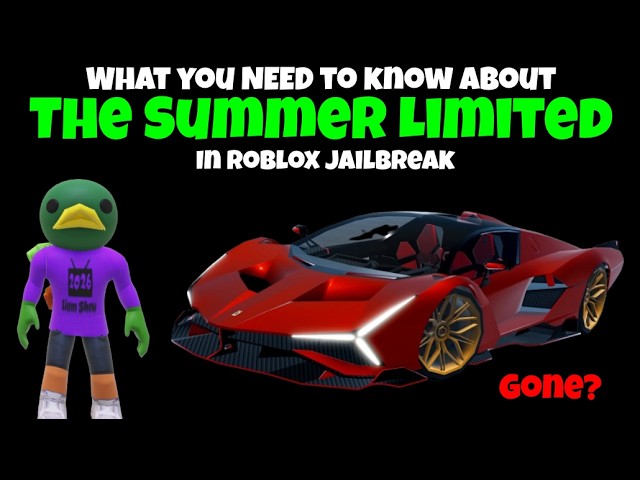 Everything you NEED to know about the Summer Limited in Roblox Jailbreak