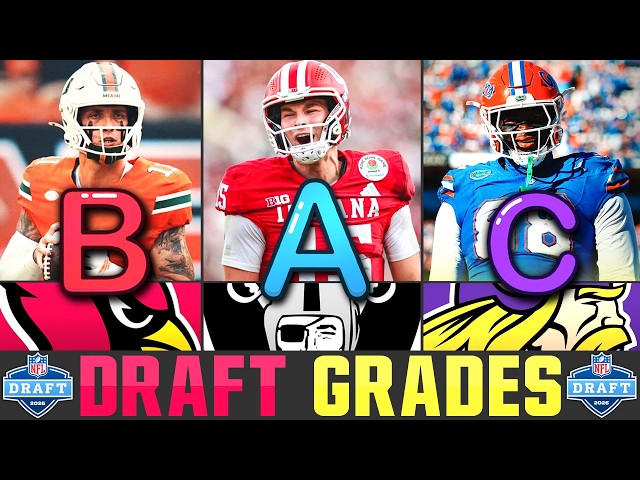 2026 NFL Draft Grades For EVERY Team