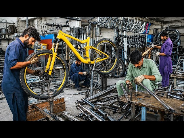 How Mountain Bicycles Are Made In Mega Factory | Complete Manufacturing Process