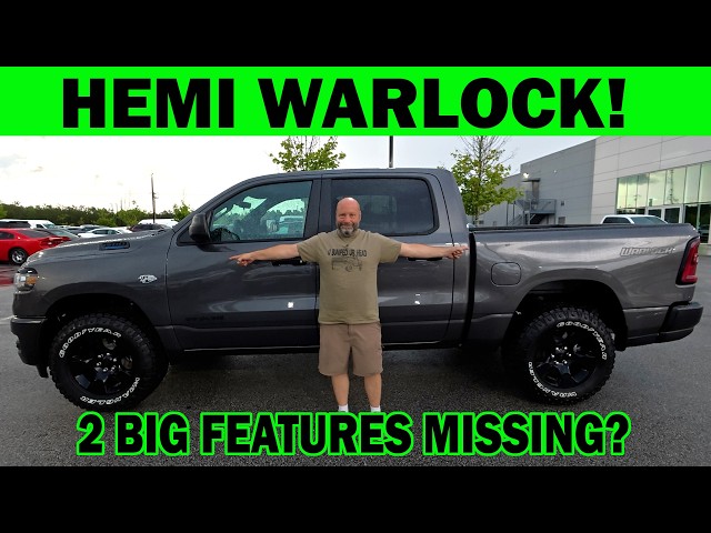 Por fin una Ram 1500 Warlock 2026 con motor HEMI, ¡vamos a echarle un vistazo!