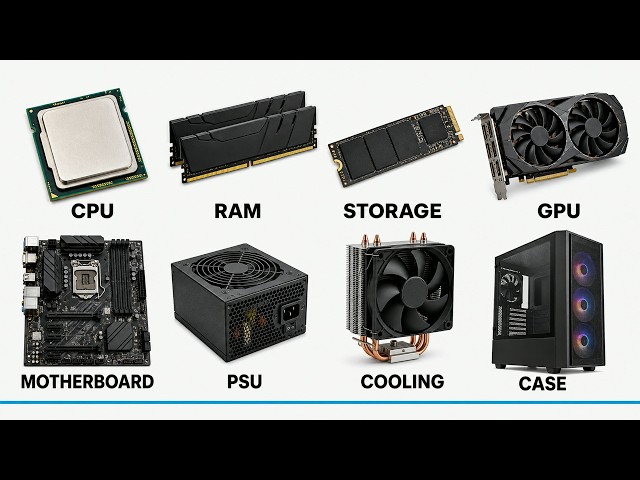 CPU, GPU, RAM and SSD Explained: How Every PC Part Works