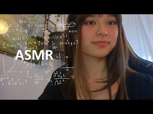 asmr overexplaining math problems