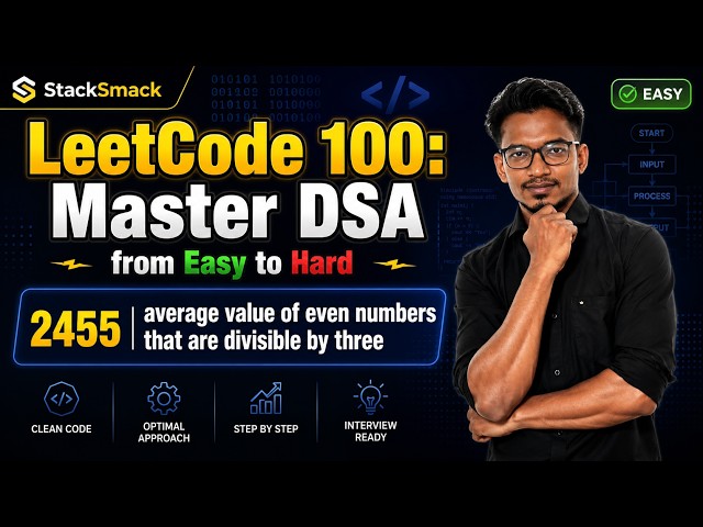 "LeetCode 2455. Solved!"Average Value of Even Numbers That Are Divisible by Three | #explore #fyp