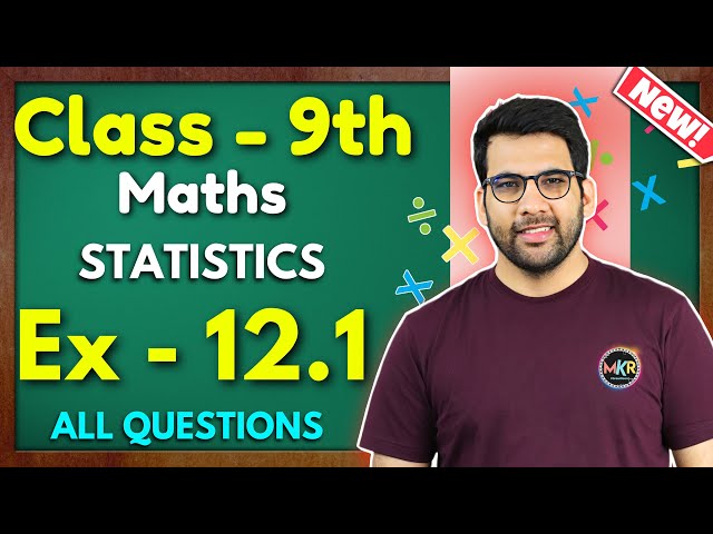 Class 9 Ex 12.1 Q1 to Q9 Statistics | Maths NCERT CBSE @GREENBoard #class9 #class9maths
