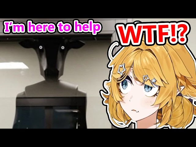 Doki loses her sh*t at the "demonic-looking" robot the US is building