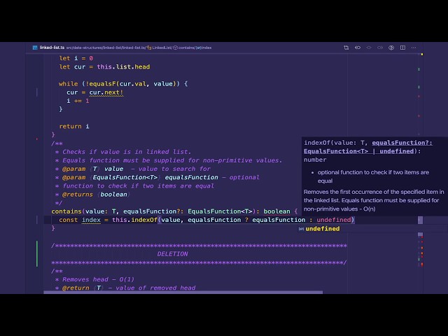 Data Structures in Typescript #6 - Linked List Implementation