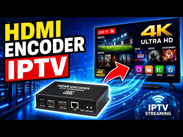 HDMI Encoder IPTV 2026: Complete Beginner's Guide to IPTV Streaming Technology