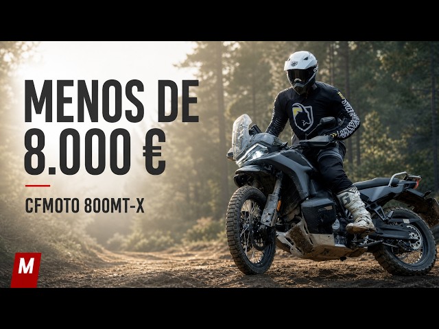 We tested the CFMOTO 800MT-X: Watch out for the engine!