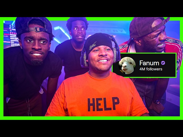 AMP Celebrates Fanum Hitting 4 Million on Twitch 🎉