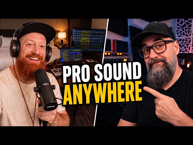 He Recorded Pro Audio in a Hotel Room (And It Worked)