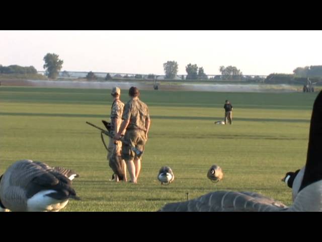Incredible Goose Shot - Winchester's DO WORK SON!!!