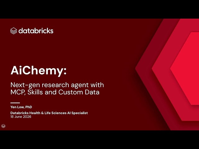 AiChemy: MCP-Powered Drug Discovery Agents on Databricks in Minutes