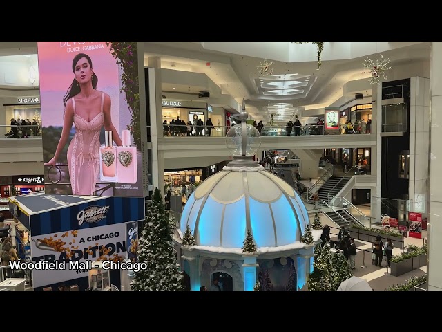 Woodfield Mall Walking Tour | #chicago #walking #tour  #usa