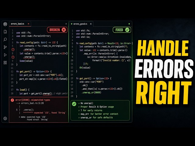 14 Rust Error Handling Patterns You Actually Need