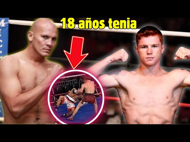 At 18 years old, they put a knockout artist in front of him to finish him off: Canelo Álvarez vs....
