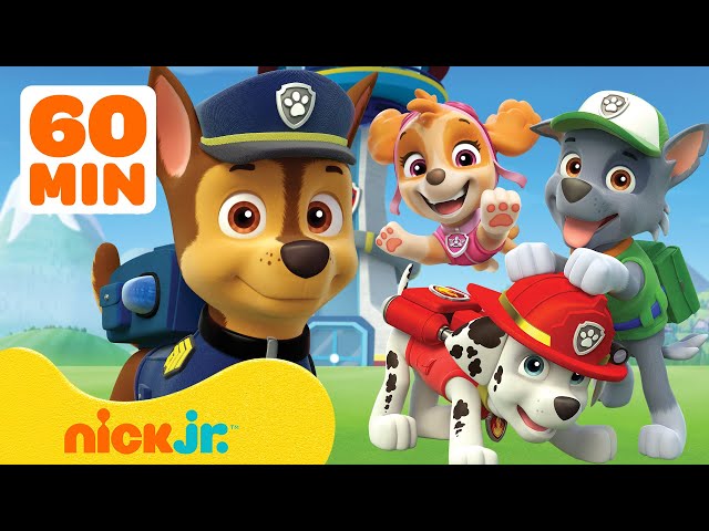 60 MINUTES of PAW Patrol's Best Rescues from Season 1! 🐾 #2 | Nick Jr.