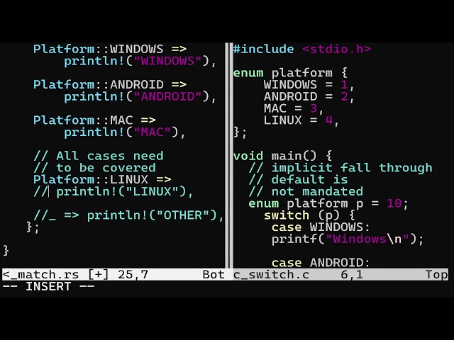 Rust for C Engineers -  Chapter 3.5 | Control Flow - match
