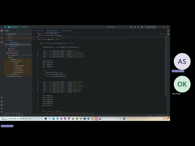 Java Thread Pool Project Demonstration - xpool