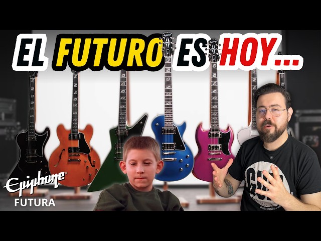 The guitars of the future? New Epiphone Futura!!! 🎸